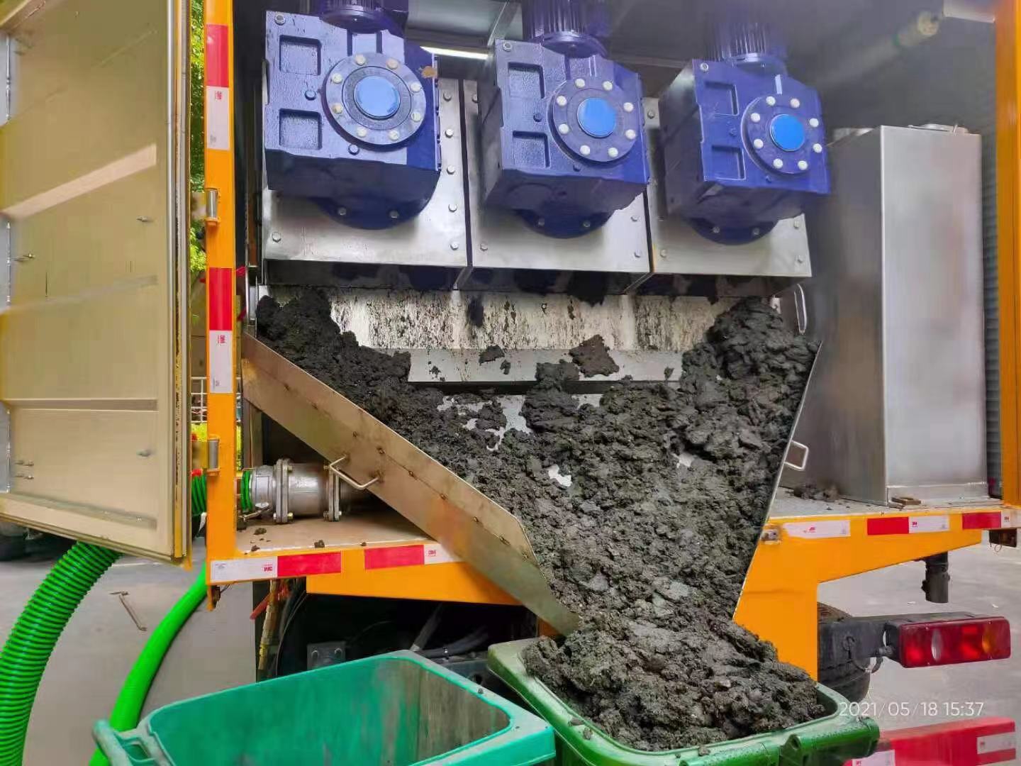 兴平化粪池清掏城市维护站-泥浆净化干湿分离处理